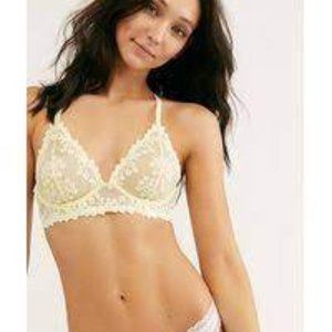 Free People Veronica Underwire Bra Faded Sunshine